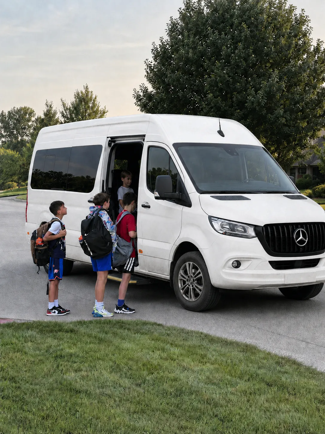 Wav Minibus school transfer vehicle for safe student transport Sydney