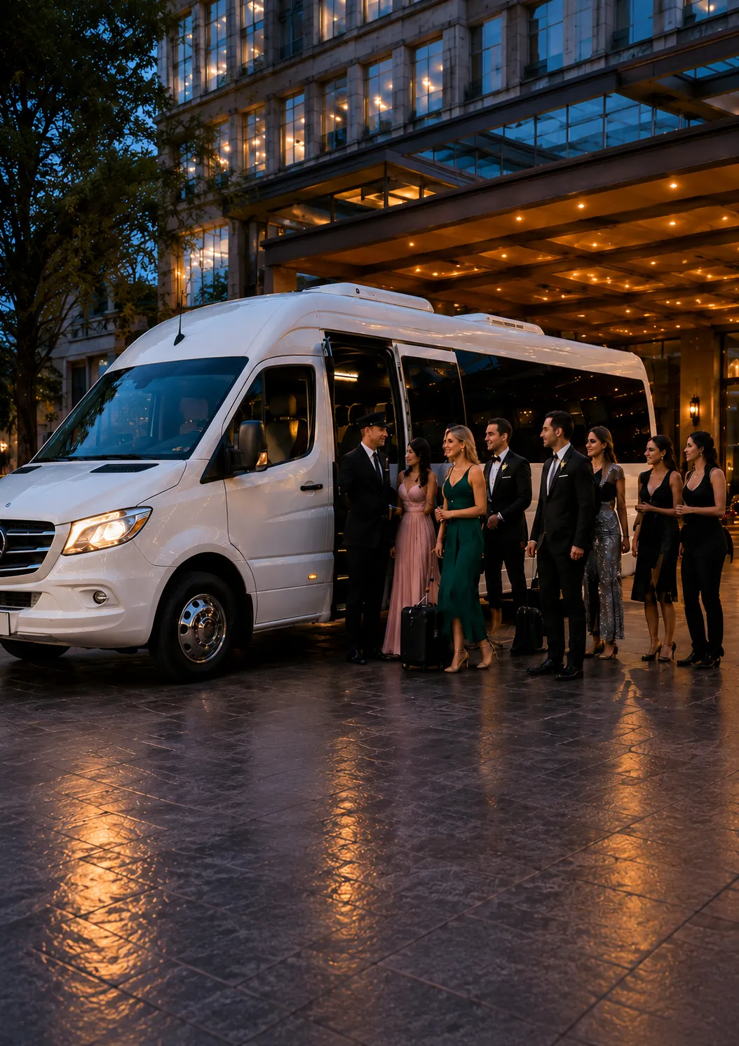 Wedding Bus Hire Sydney group transfers image