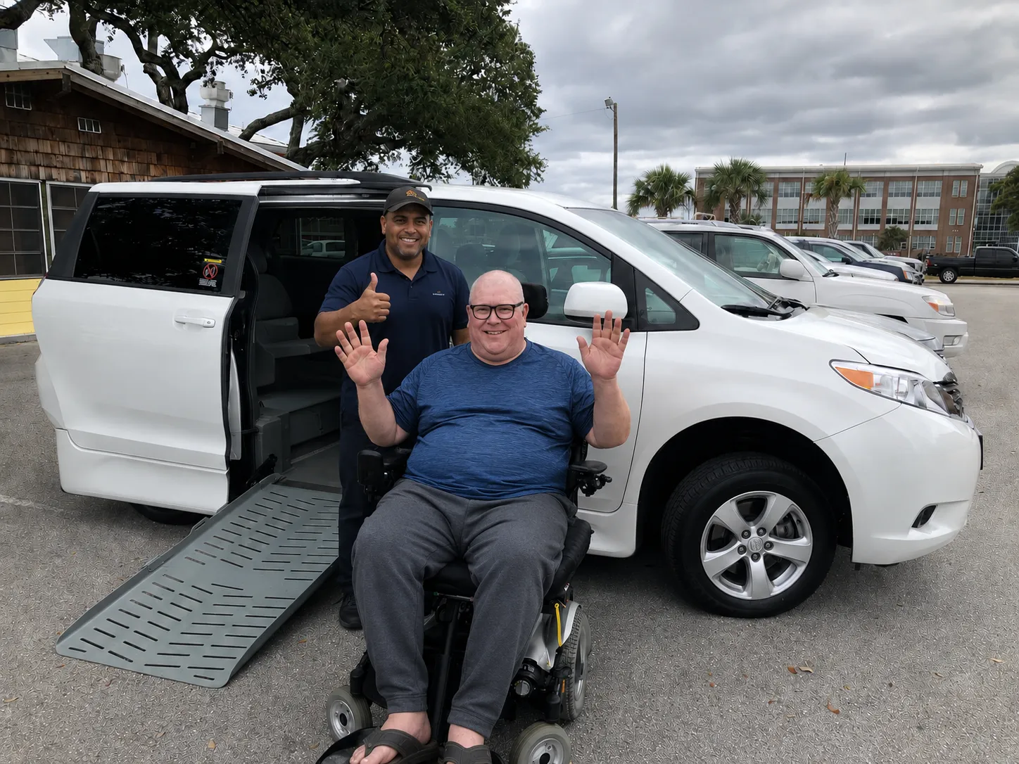 Wheelchair Accessible Mini Bus Hire Sydney with ramp and spacious interior